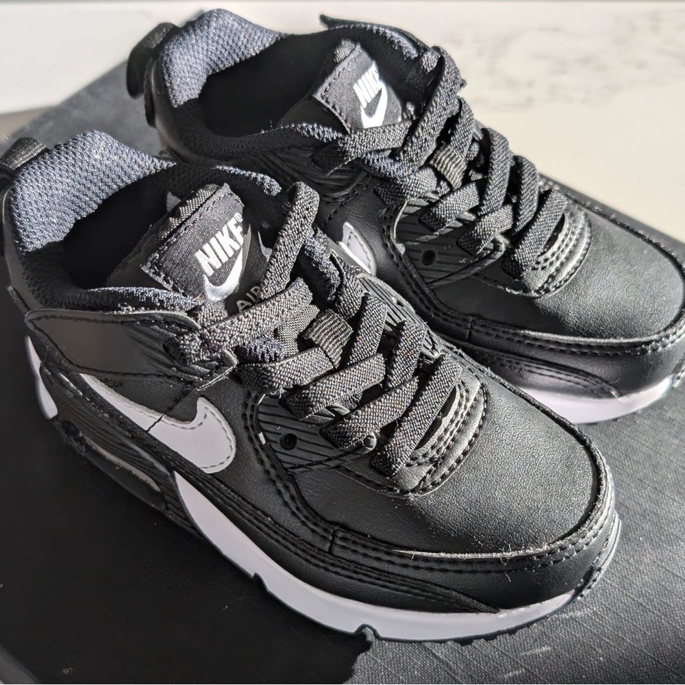 Nike Kids Black and White Sneakers
